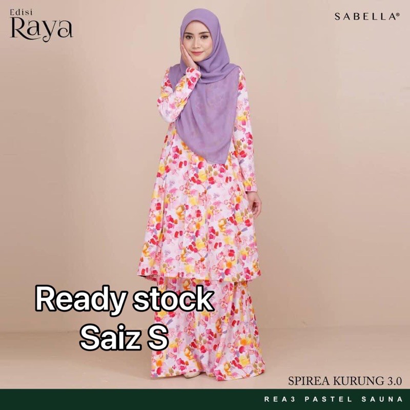 Clear Stock Baju Kurung Sabella Ready Stock S Ironless Shopee Malaysia