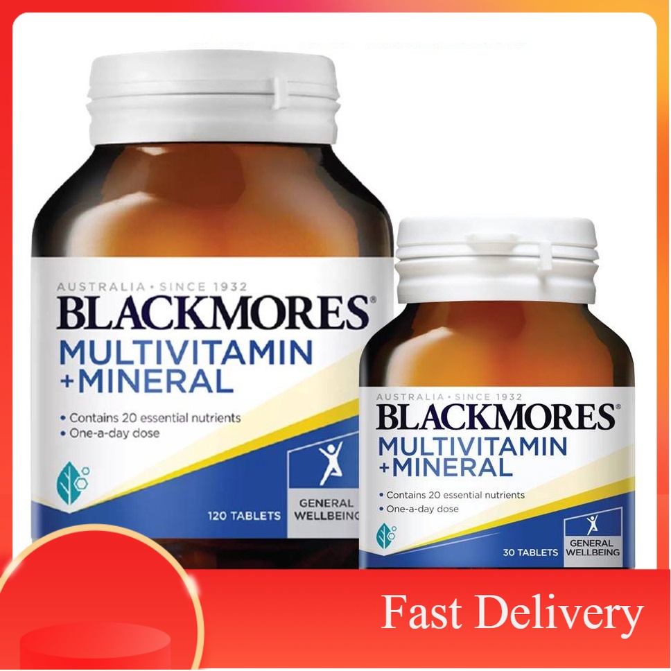(KKM APPROVED) BLACKMORES MULTIVITAMINS + MINERALS (30'S 120'S 120