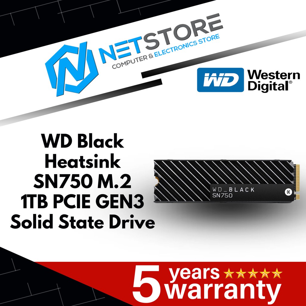 Wd black sn750 on sale heatsink