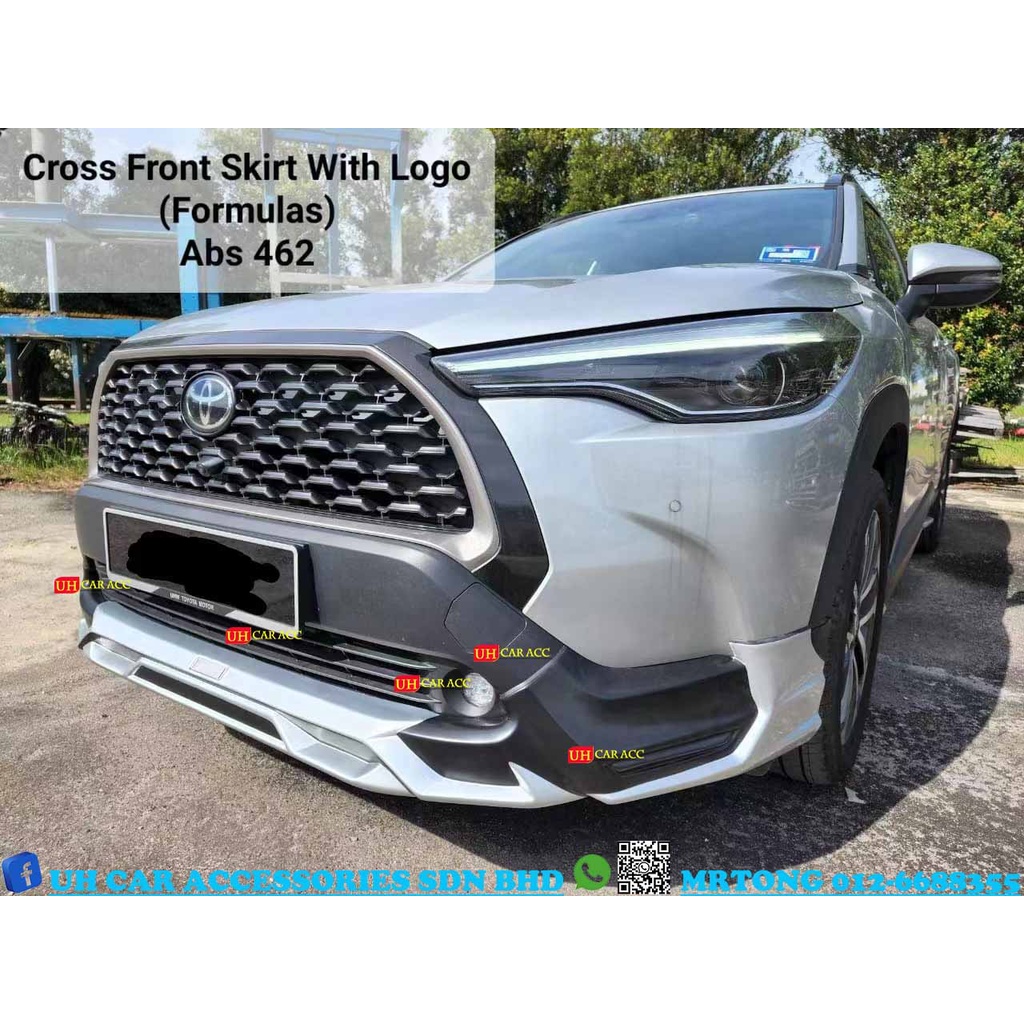 TOYOTA COROLLA CROSS 2021 2022 FORMULAS ABS BODYKIT SKIRTING WITH PAINT ...