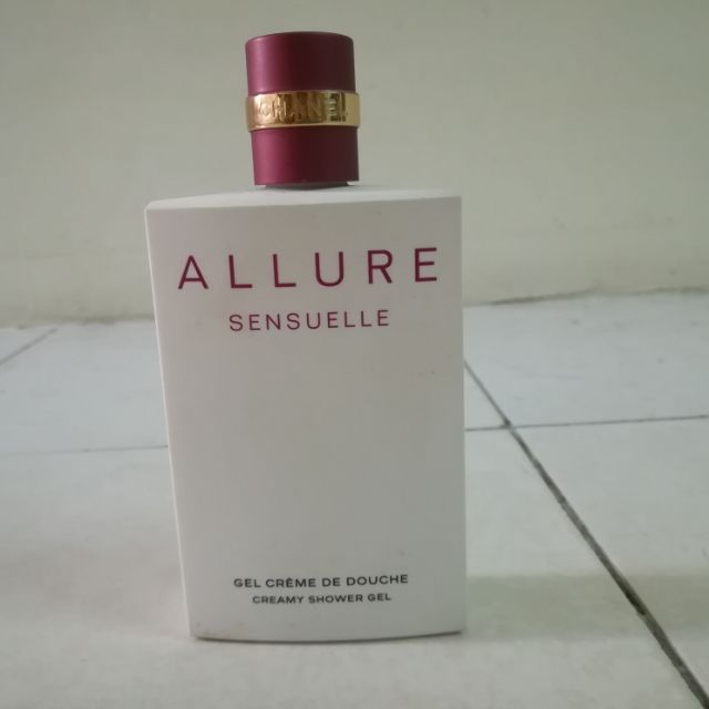 Chanel allure best sale shower gel