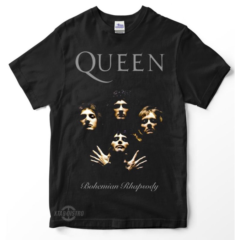 Kaos band queen - BOHEMIAN RAPSODY/Premium Tshirt queen/oversize