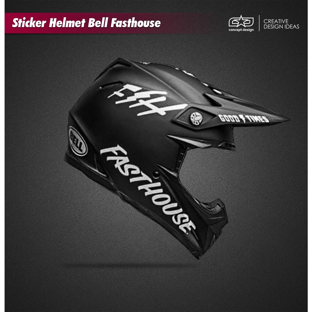 Bell Fasthouse Helmet Sticker | Shopee Malaysia