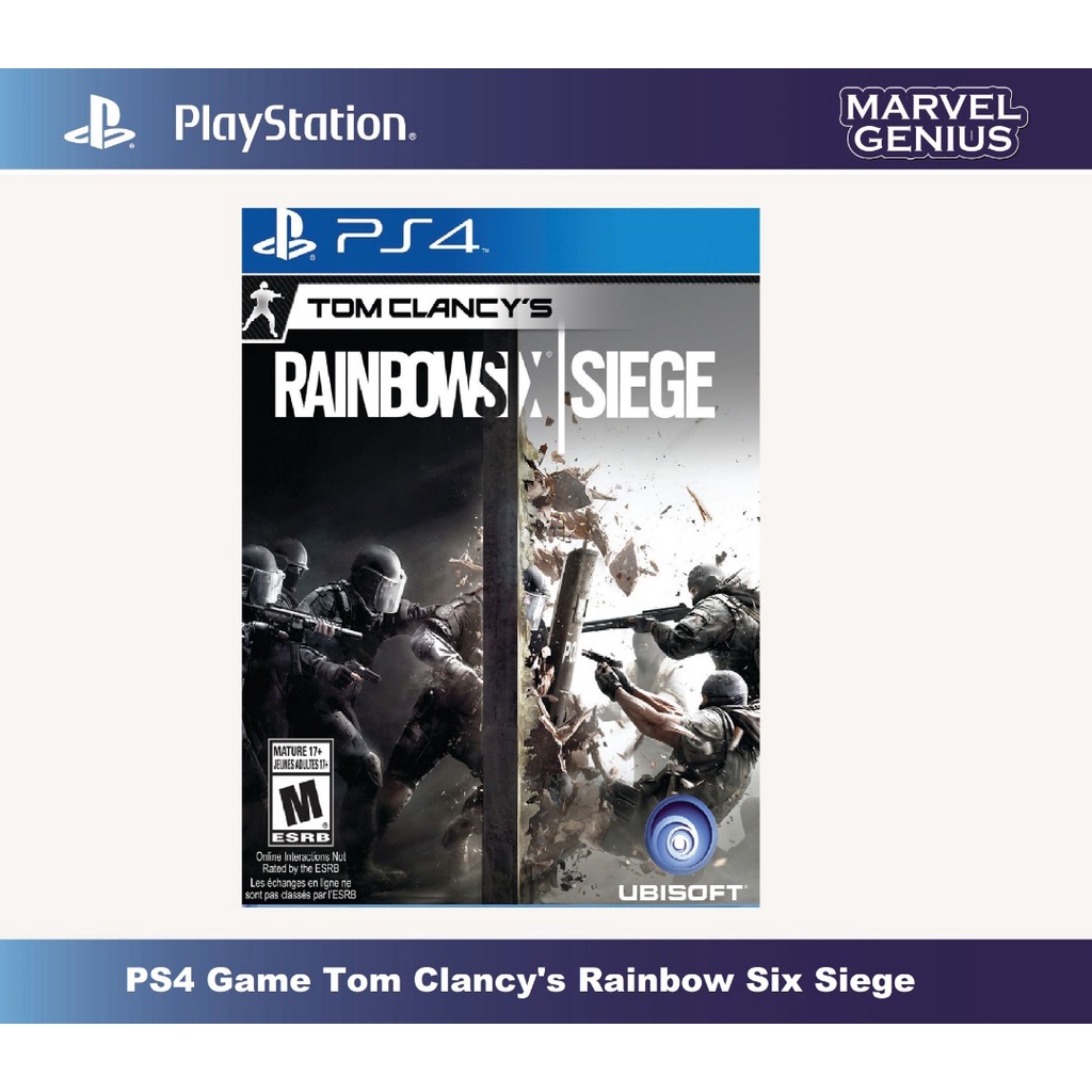 PS4 GAME Tom Clancy's Rainbow Six Siege (English/CHINESE) | Shopee Malaysia