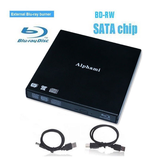 USB External Bluray Player DVD/BD/CD Drive 3D Player/Writer/Burner