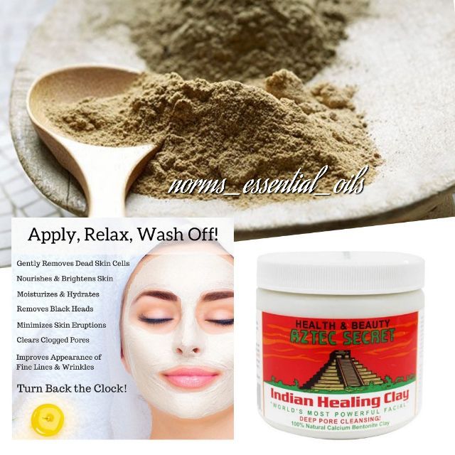 Aztec Secret, Indian Healing Clay, 1 lb (454 g) | Shopee Malaysia