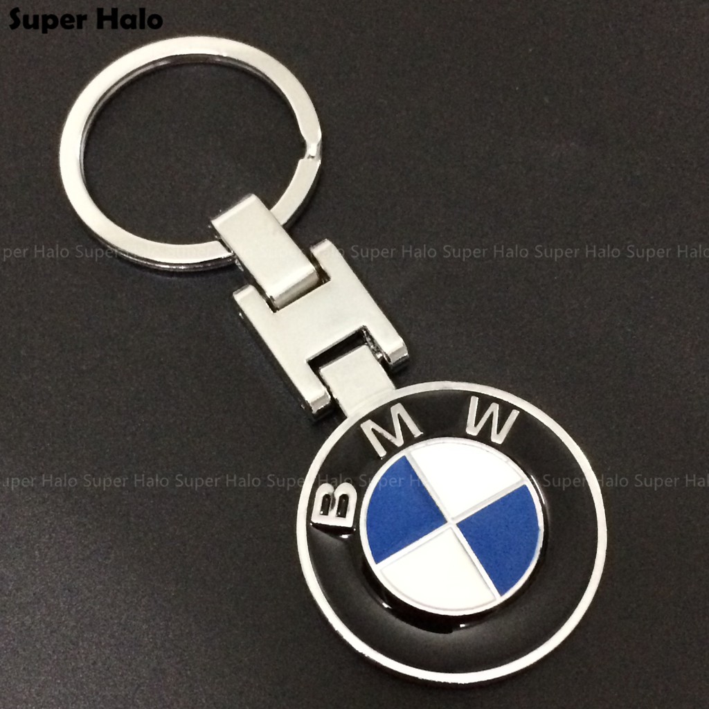 Stainless Steel Metal BMW Car Logo Keychain 3D Key Chain | Shopee Malaysia