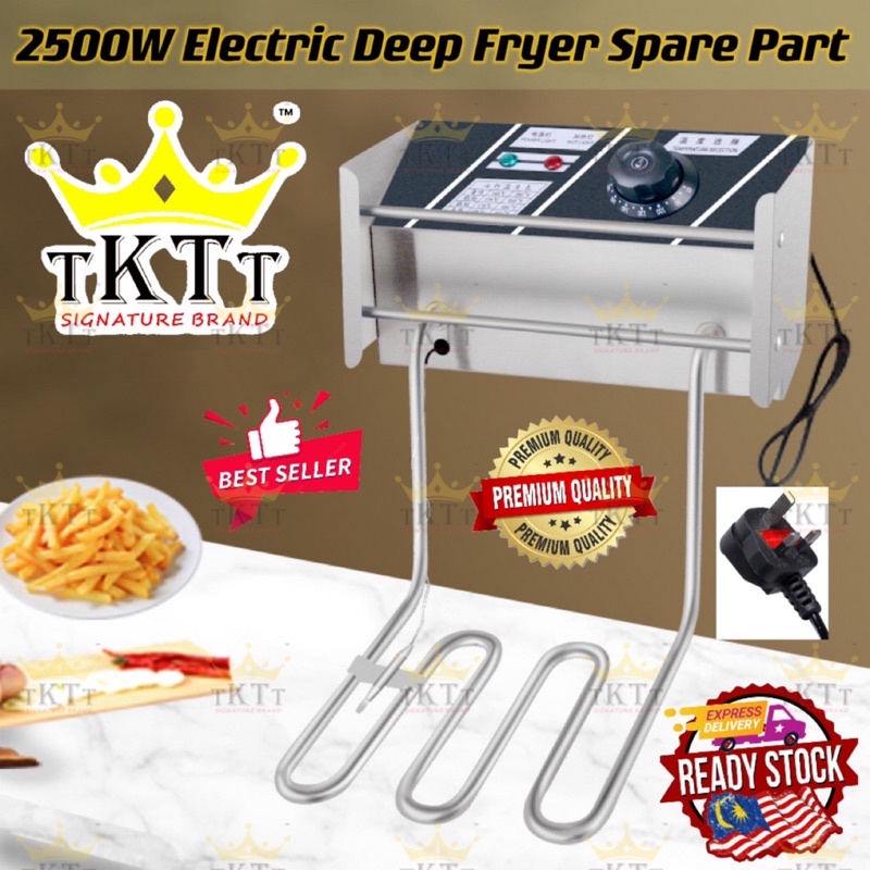 TKTT Electric Deep Fryer Spare Part Heater Thermostat Head Unit Set