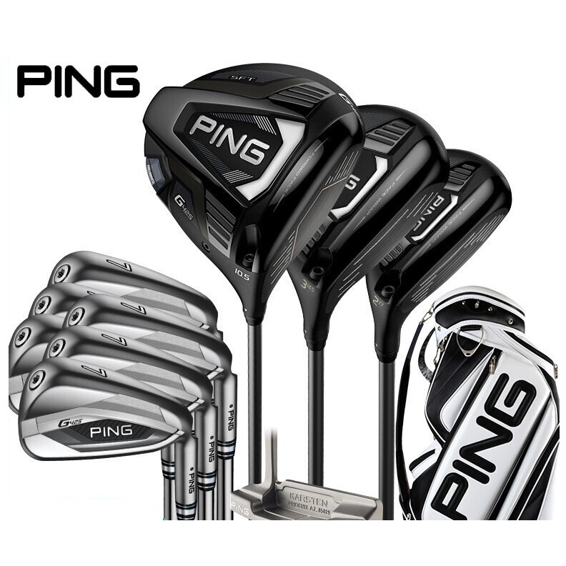 Ping Golf Clubs G425 Set Of Poles Full Set of 10 Poles With Golf Bag