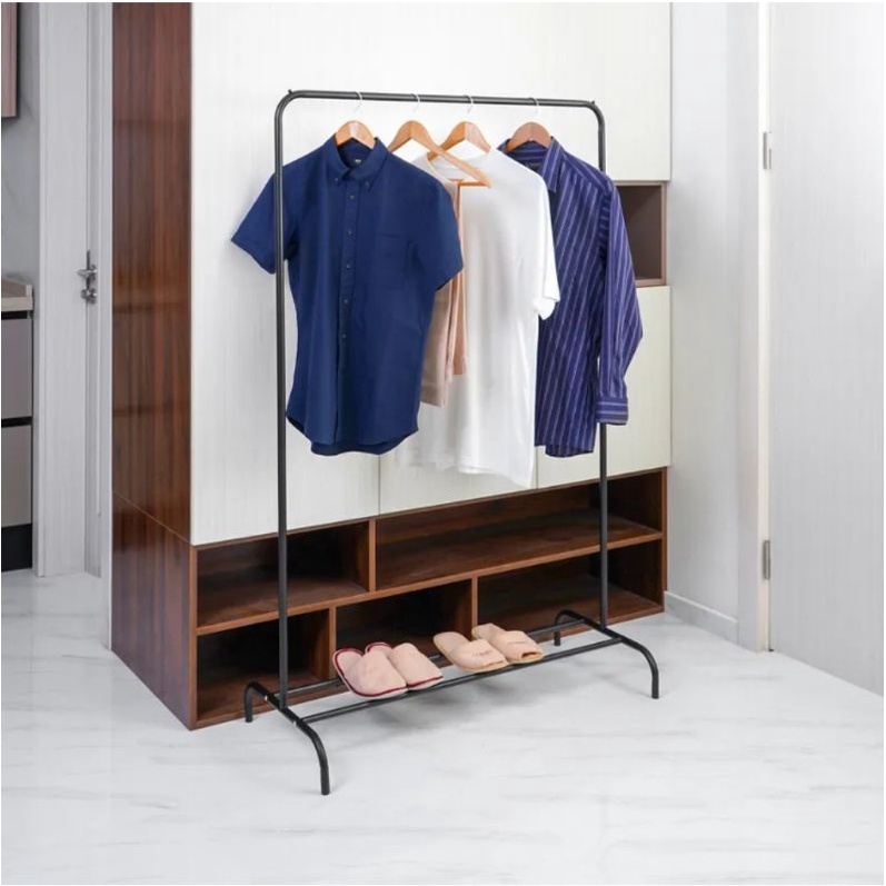 GANTUNGAN Krisbow Clothes hanger stand hanger Single 99x44x154 Cm ...