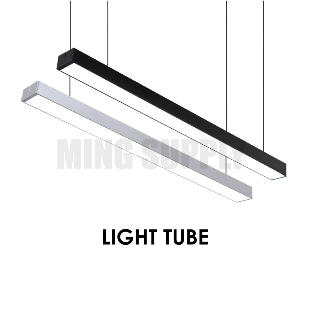 MS_ LED T8 Linear Light Casing Office Light 2FT 4FT Kalimantang Tube ...