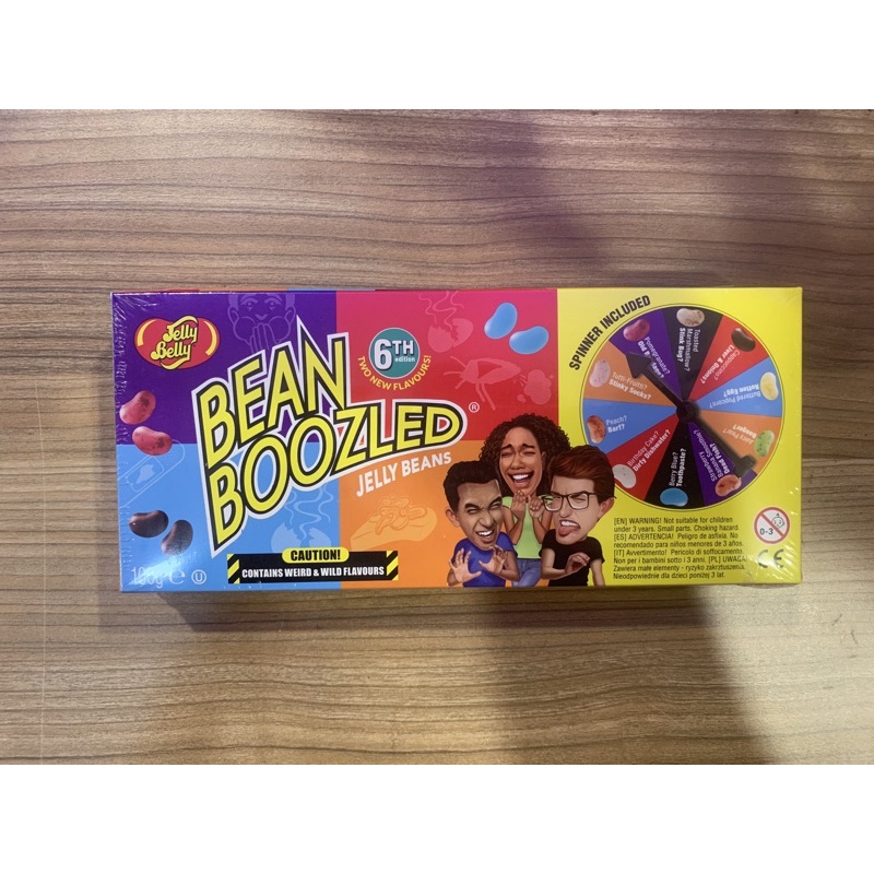 Bean Boozled Jelly Beans 6th Edition / Fiery 5 Challenge with Spinner