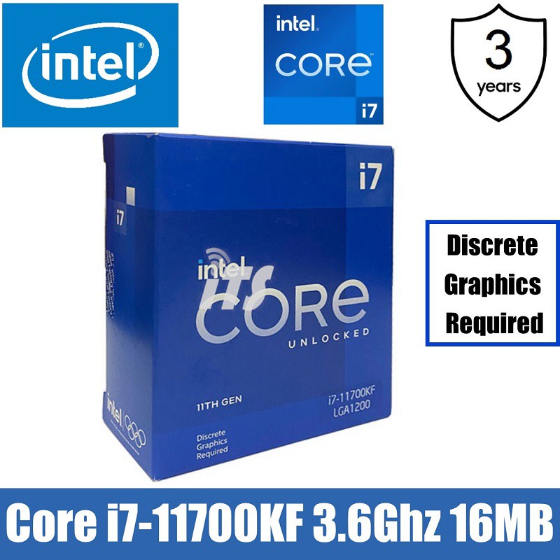 Intel Core i7-11700KF Specs