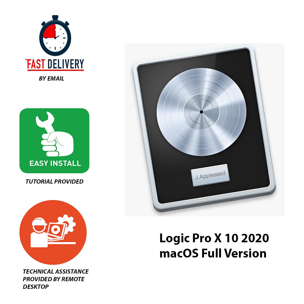 Logic Pro X 10 2022 macOS Full Version | Shopee Malaysia