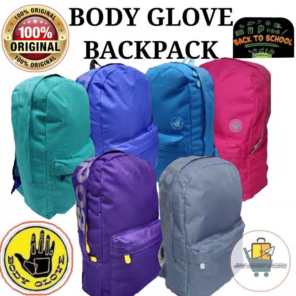 BODY GLOVE BAG 100 ORIGINAL SCHOOL BACKPACK BAG Shopee Malaysia