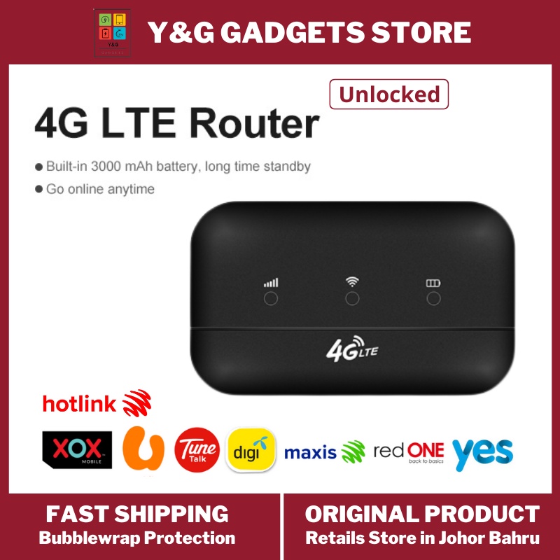 4G Mifi Router Portable WiFi Unlocked Modified Support Unlimited