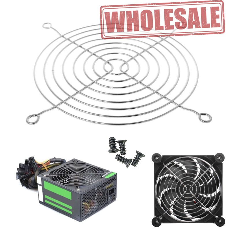 Fan Protection Net Grille 8cm /12cm Dia Iron Mesh Safety Grid For ...