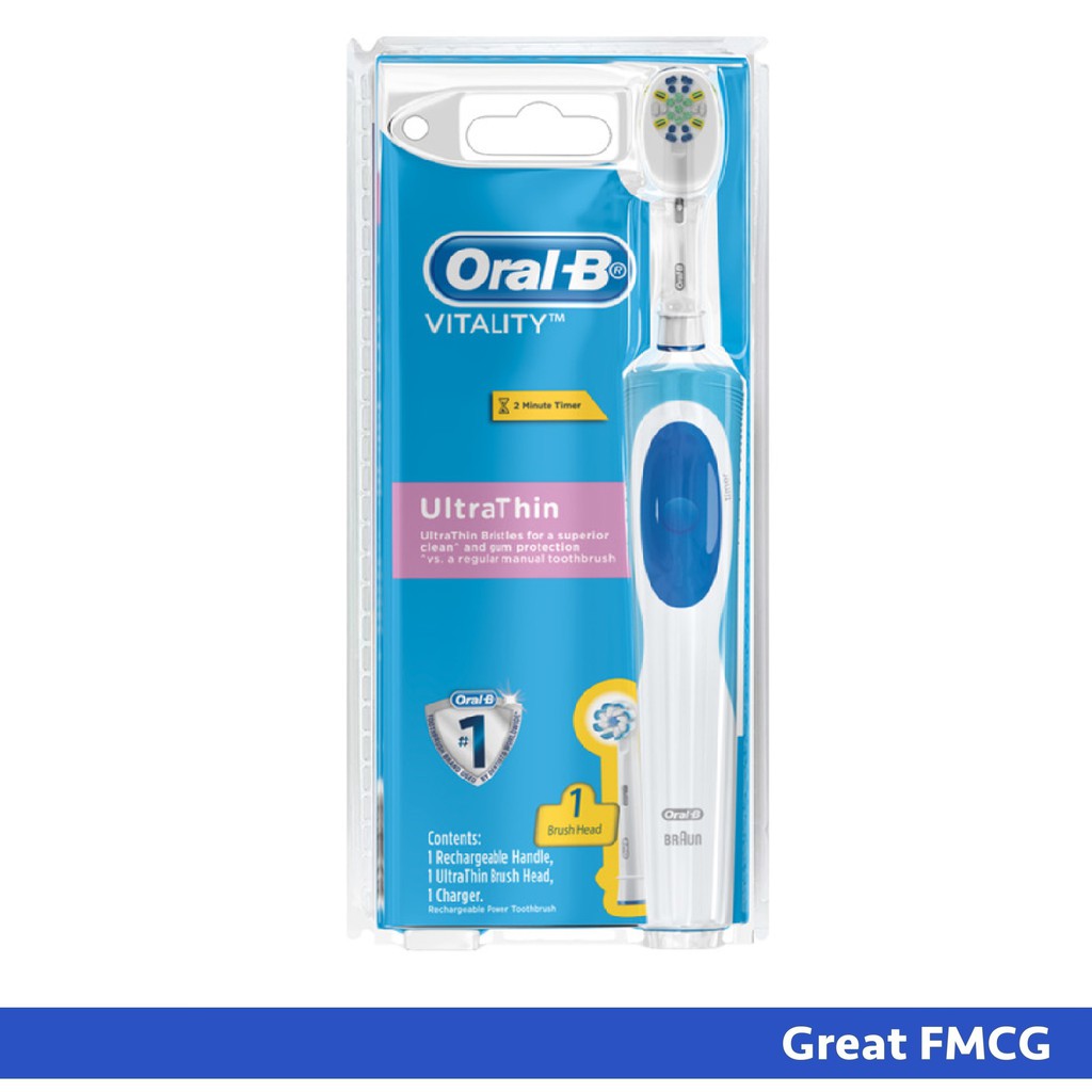 Oral-B Vitality Ultra Thin Rechargeable Electric Toothbrush | Berus ...