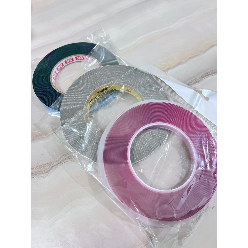 DOUBLE SIDED TAPE Khas Tampal Nombor Plate Kuat/double tape nombor