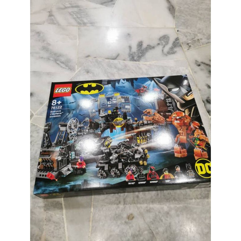 LEGO 76122 DC Comics Batcave Clayface Invasion | Shopee Malaysia