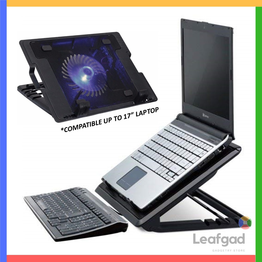 [ERGONOMIC💻] ERGOSTAND LAPTOP COOLER 14cm Large Fan Angle Adjustable