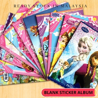 My Awesome Sticker Book: Blank Sticker Book for Collecting Stickers | Reusable Sticker Collection Album with Glossy Pages for Kids - Princess Design [Book]