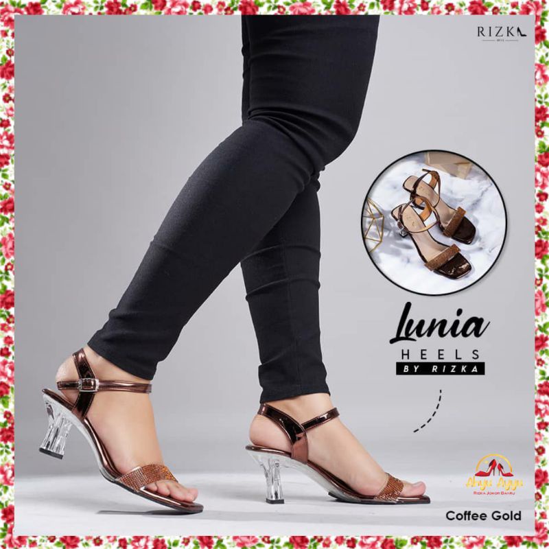 READY STOCK RIZKA - LUNIA HEELS Kasut Perempuan Heels Murah High Heels ...