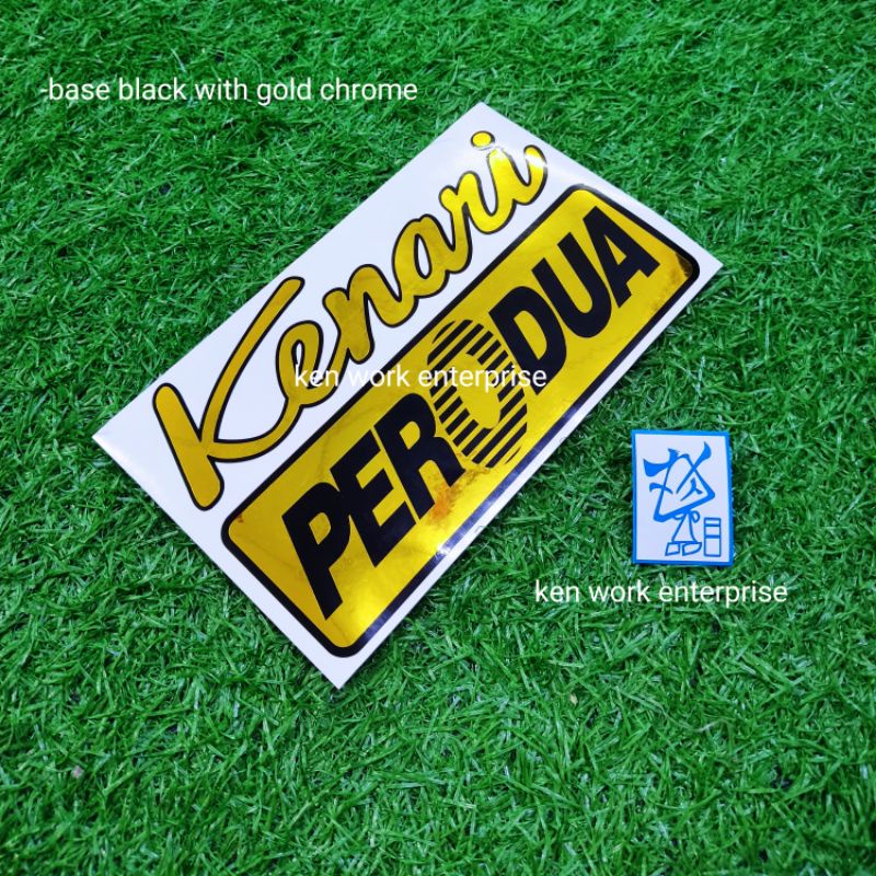 Sticker kenari backside bonnet perodua kenari | Shopee Malaysia