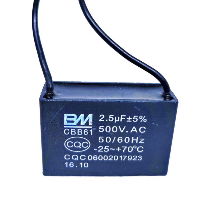 CBB61 500V BM Maywell 1.8uF and other brands 2.0uf for Panasonic KDK