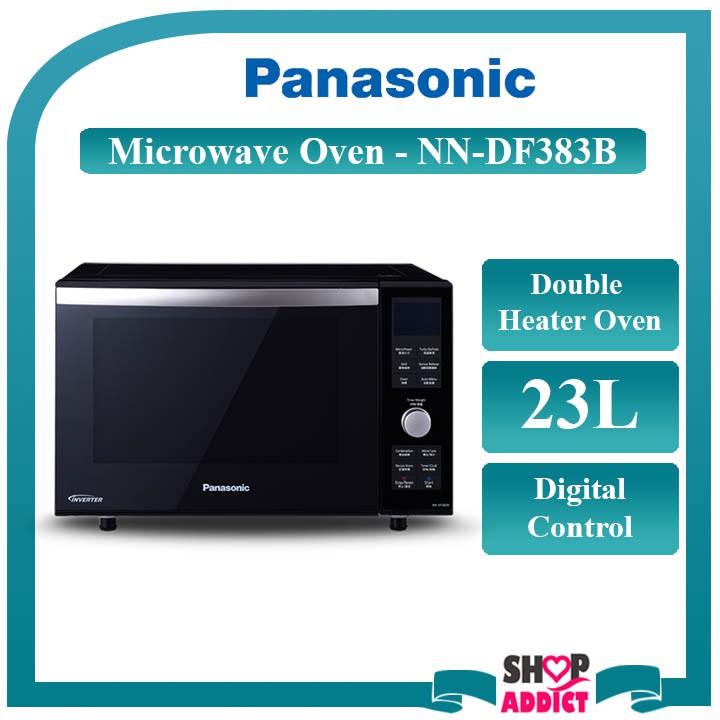PANASONIC MICROWAVE OVEN ( INVENTER ) NN-DF383B Ketuhar | Shopee Malaysia