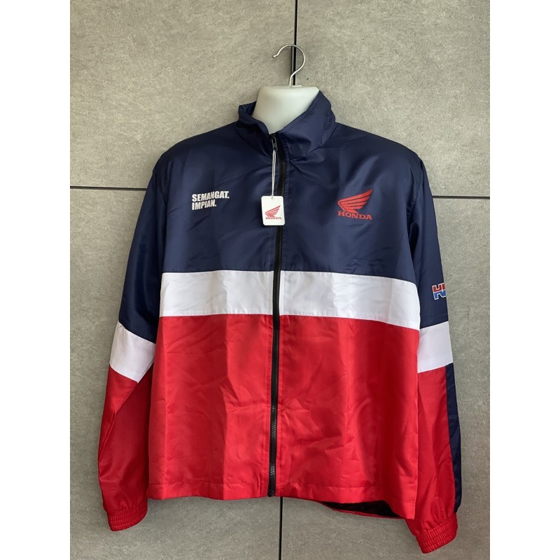 HONDA BLACK WINDBREAKER JACKET 100 ORIGINAL FROM HONDA MERCHANDISE Shopee Malaysia