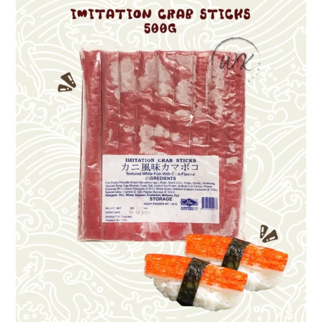 Imitation Crab Sticks / Filament Sticks HALAL 500g (ONLY JB AREA DELIVERY) Shopee Malaysia