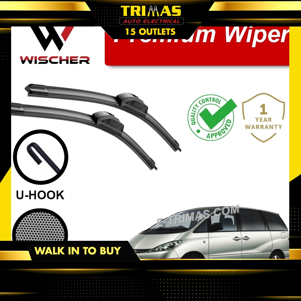 Toyota Estima 2005 2015 Original Wischer NanoBOND Wiper Blade (1SET