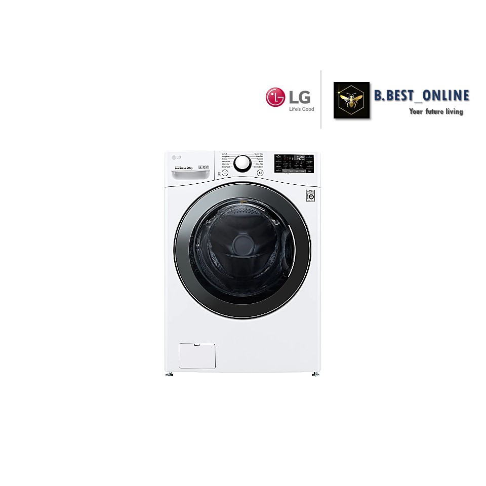 LG F2720SVRW 20kg Front Load Washer with 6motion Direct Drive TurboWash