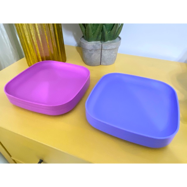 Tupperware square clearance plates