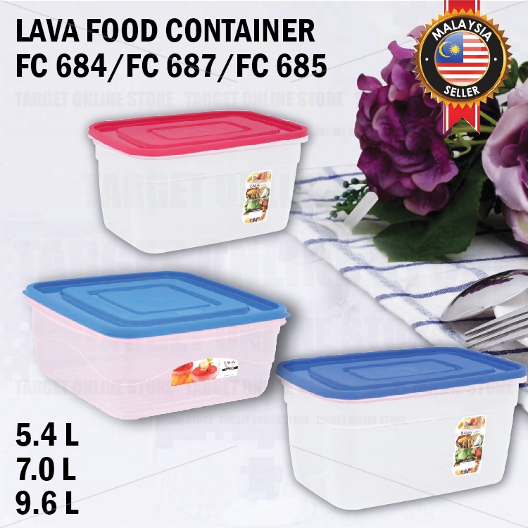 LAVA Food Canister Savers Storage FC684 FC687 FC685/Bekas Makanan LAVA ...