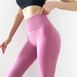 Sport High Waist Booty Leggings Women Elastic Gym Fitness Running