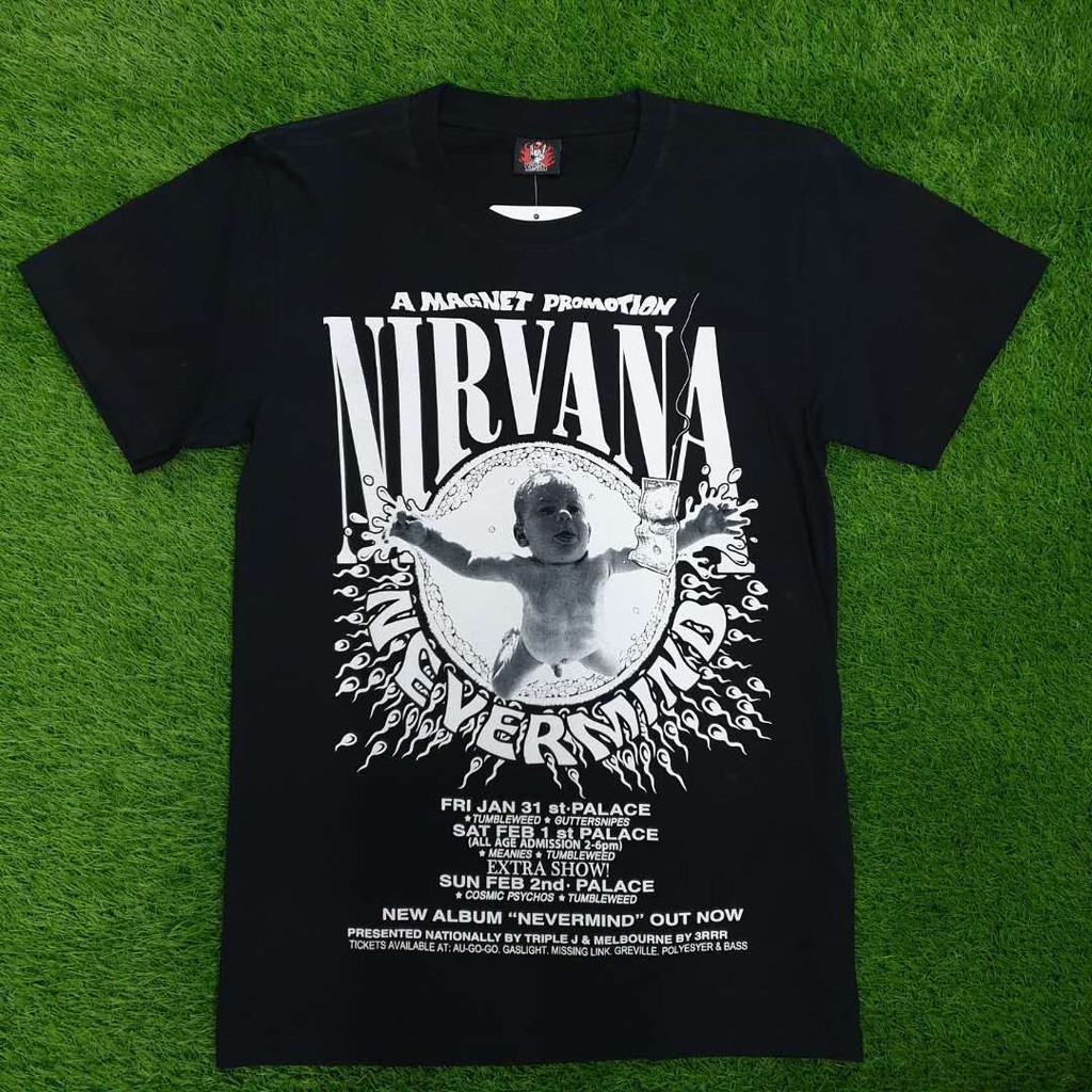 年末のプロモーション Album 99~00s NIRVANA NEVER MIND Tシャツ L ...