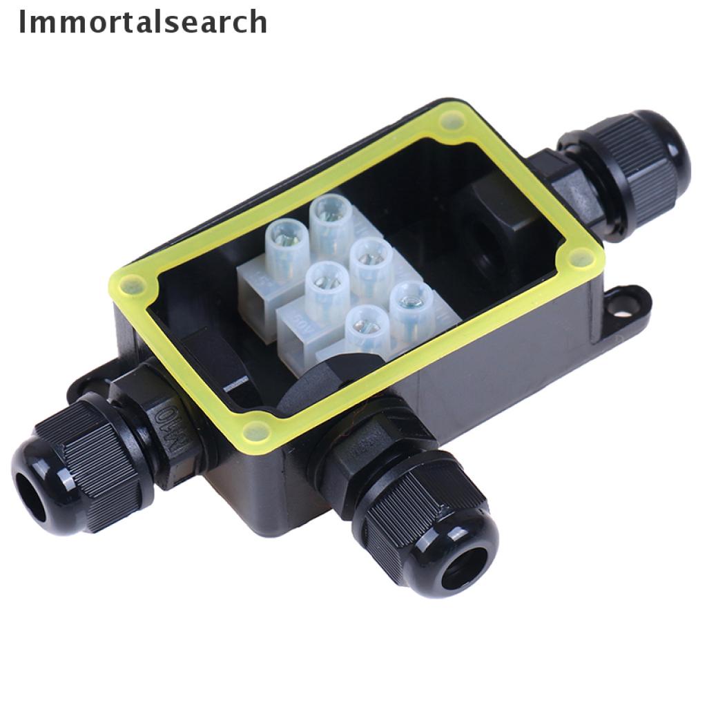 Immortalsearch 3Way IP66 outdoor waterproof cable connector junction ...