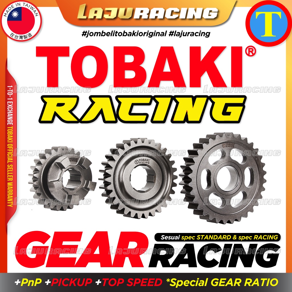 TOBAKI GEAR RACING EX5 LC135 4S 5S Y15ZR WAVE125 Y125Z RXZ