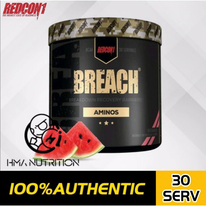 Redcon1 Breach (30 Serv.) BCAA,Redcon1 bcaa,Amino,Amino Energy,redcon1