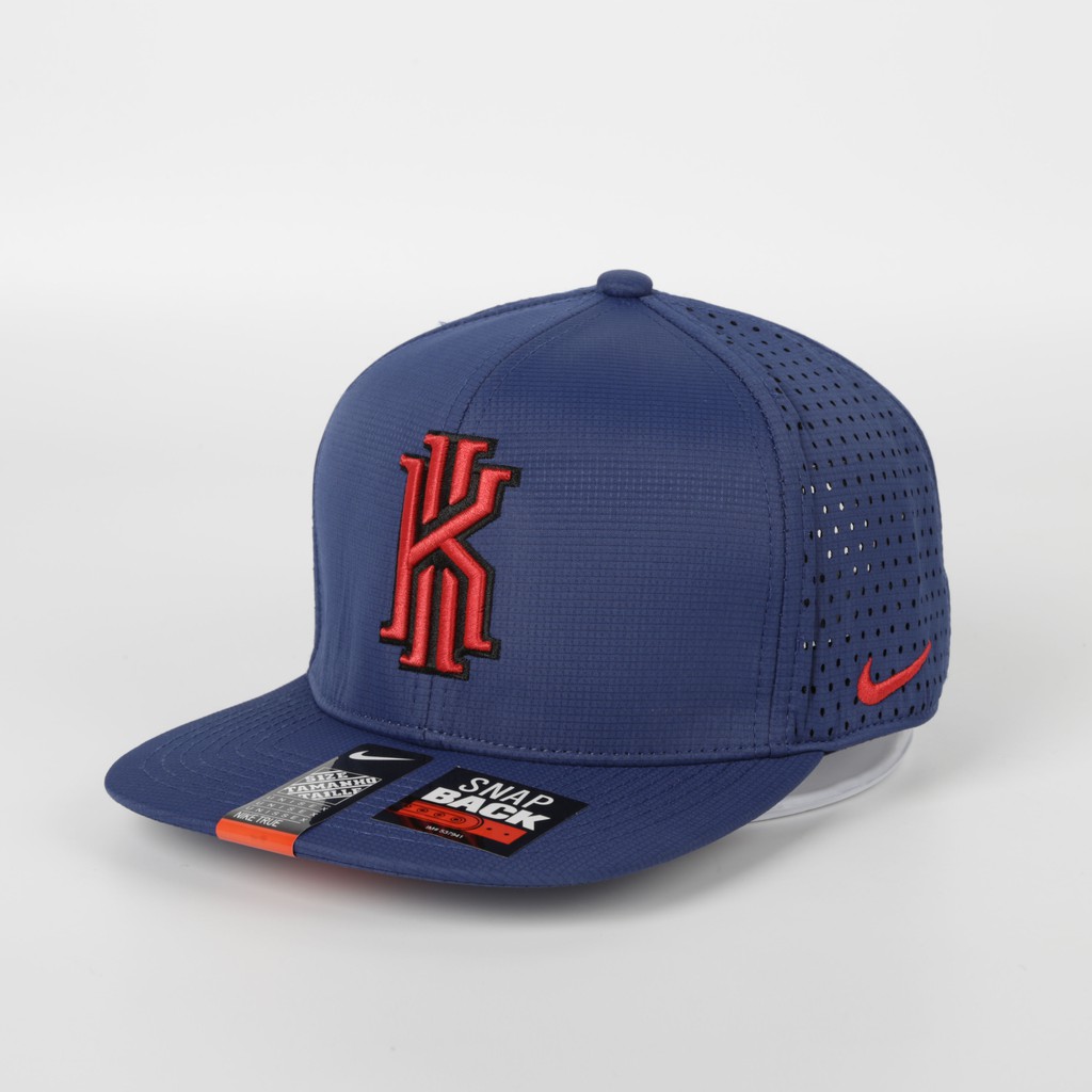 2022 European and American trends hip hop baseball cap Kyrie Irving style fashion trend light and comfortable dark blue Shopee Malaysia