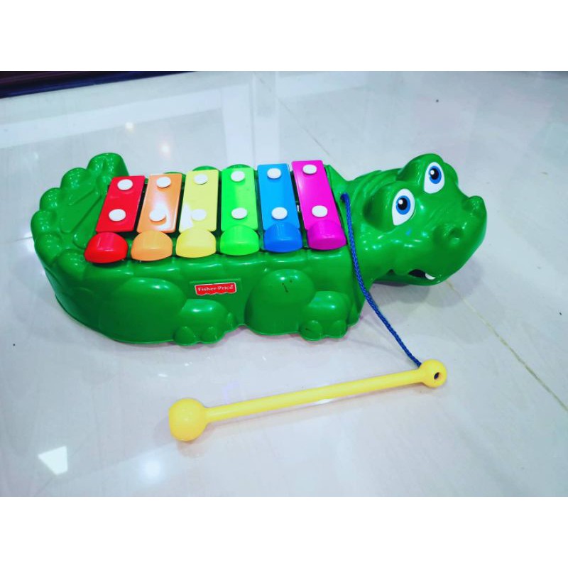 Musical Instruments Fisher Price Alligator Xylophone Vintage 1998