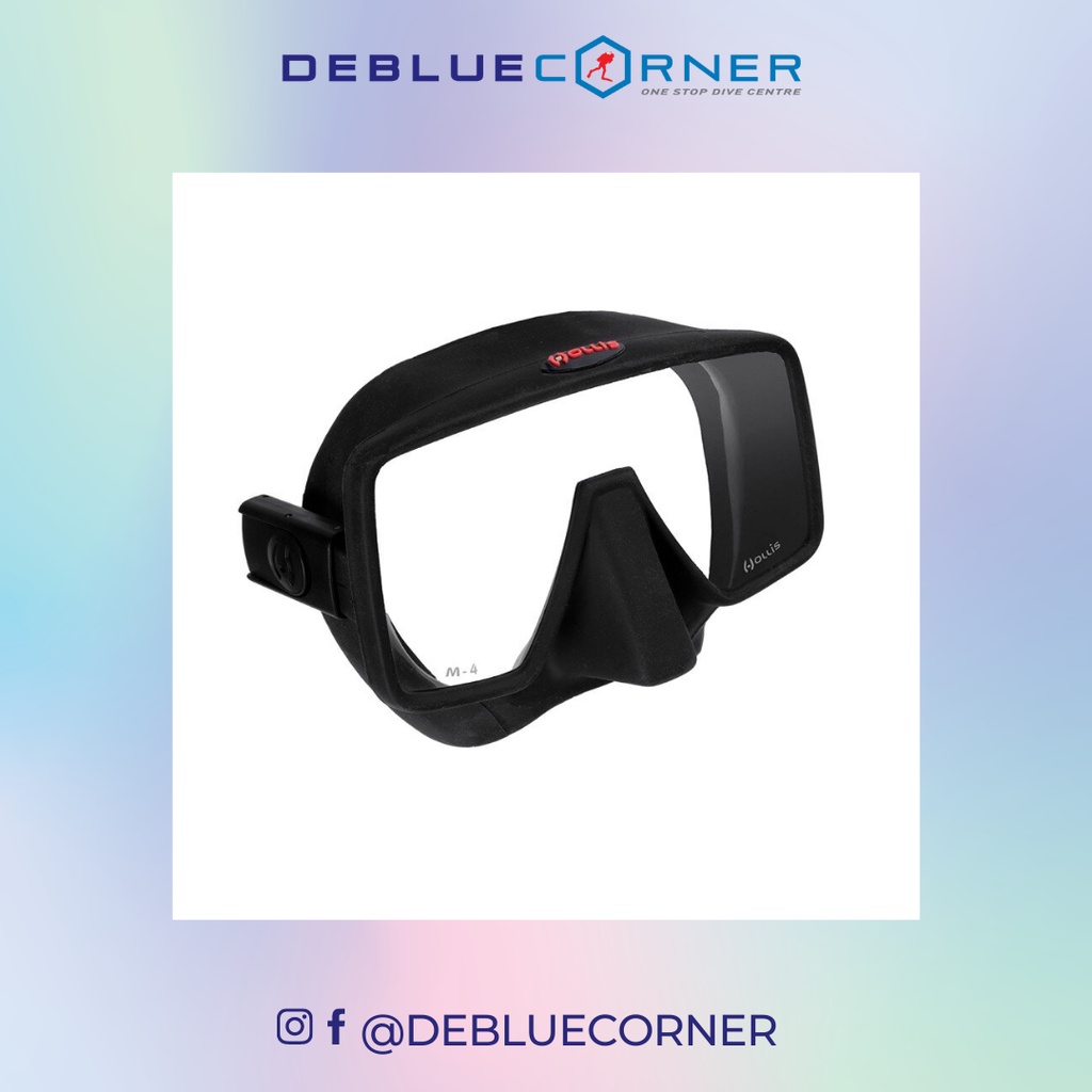 HOLLIS M4 Mask (Scuba Diving) 100% Authentic Official Dealer | Shopee ...