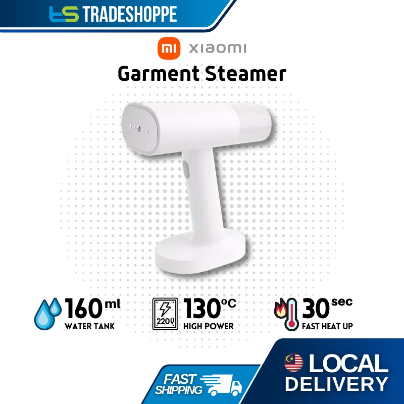 Xiaomi Mijia Mi Handheld Garment Steamer Iron Steam Clothes Steaming Device 20KPA Shopee Malaysia