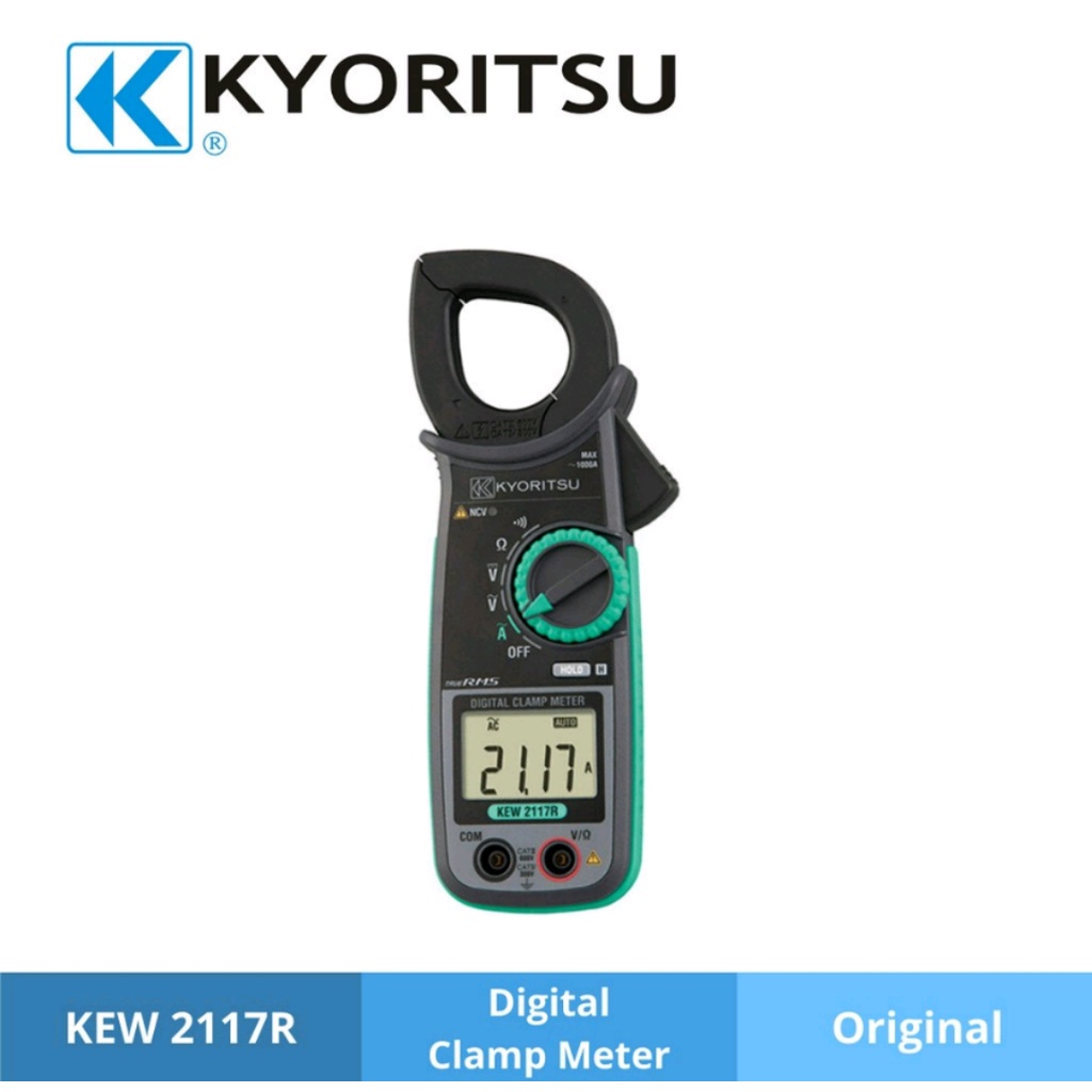 KYORITSU KEW 2117R AC Digital Clamp Meter Shopee Malaysia