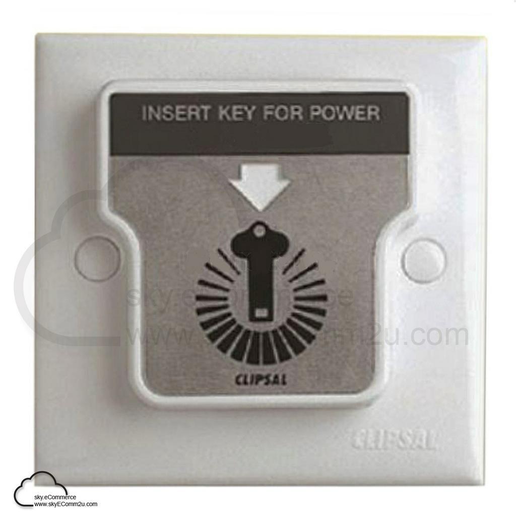 Schneider S-Classic Hotel 20A Key Tag Switch E31KTU | Shopee Malaysia