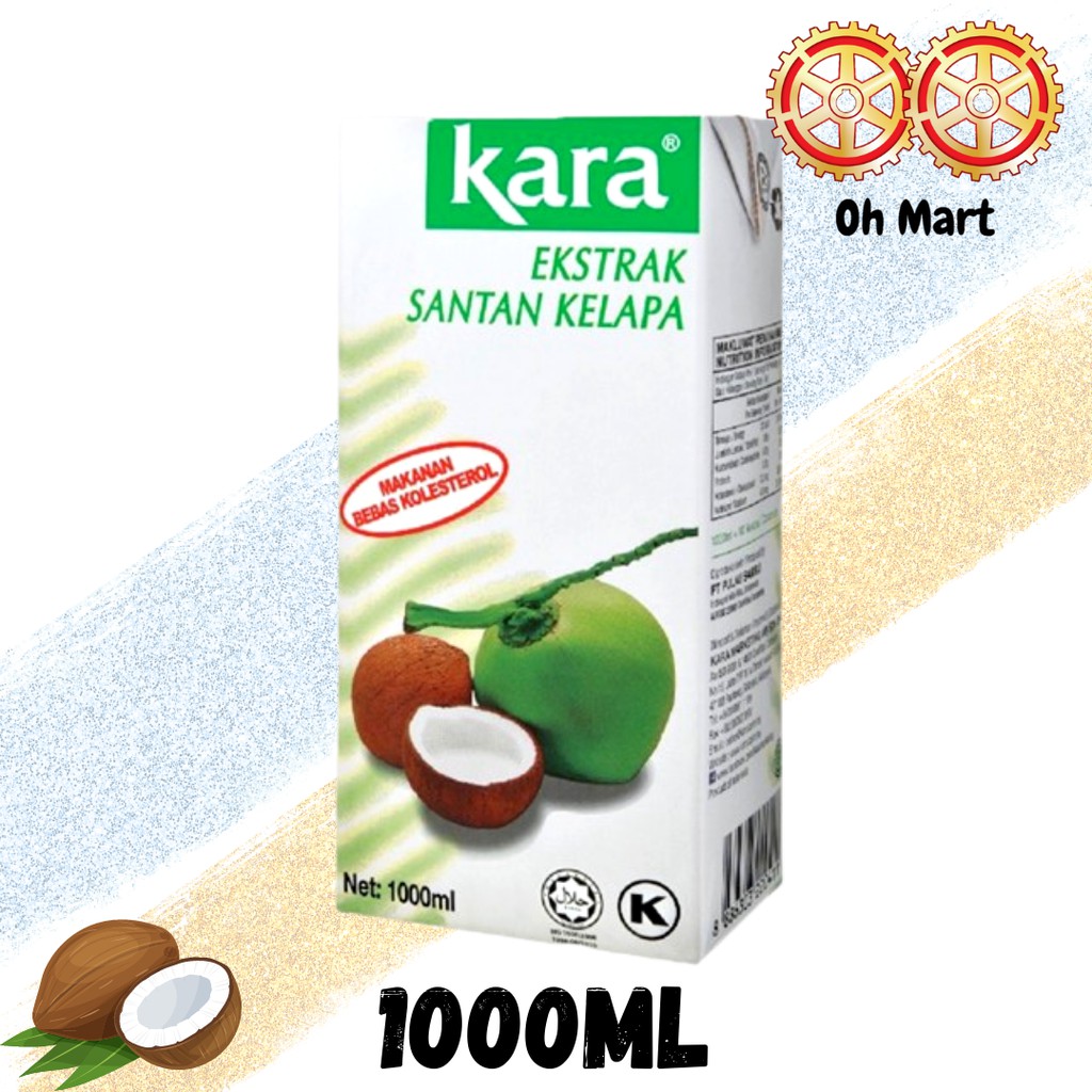 Kara Ekstrak Krim Kelapa/Coconut Cream Extract -200 ml/ 1L | Shopee ...