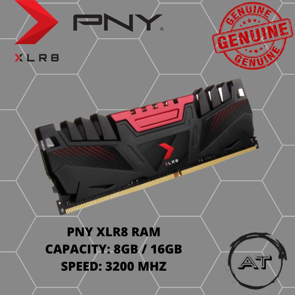 PNY XLR8 8GB / 16GB DDR4 3200MHZ RAM | Shopee Malaysia