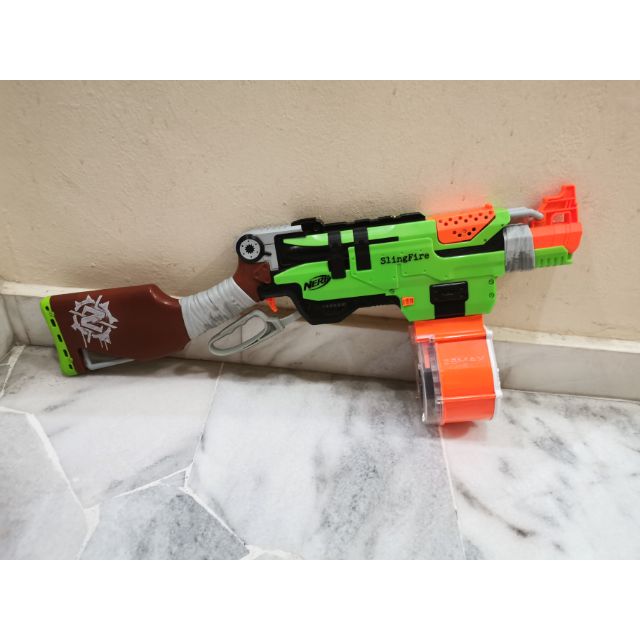 Nerf zombie best sale slingfire blaster